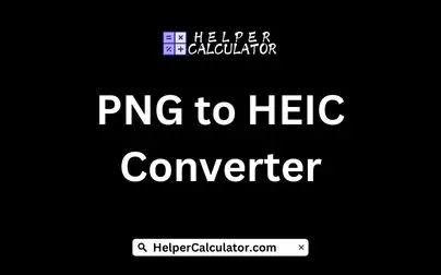 PNG to HEIC Converter