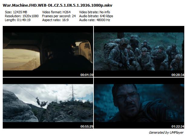 Válečné monstrum / War Machine (2026)