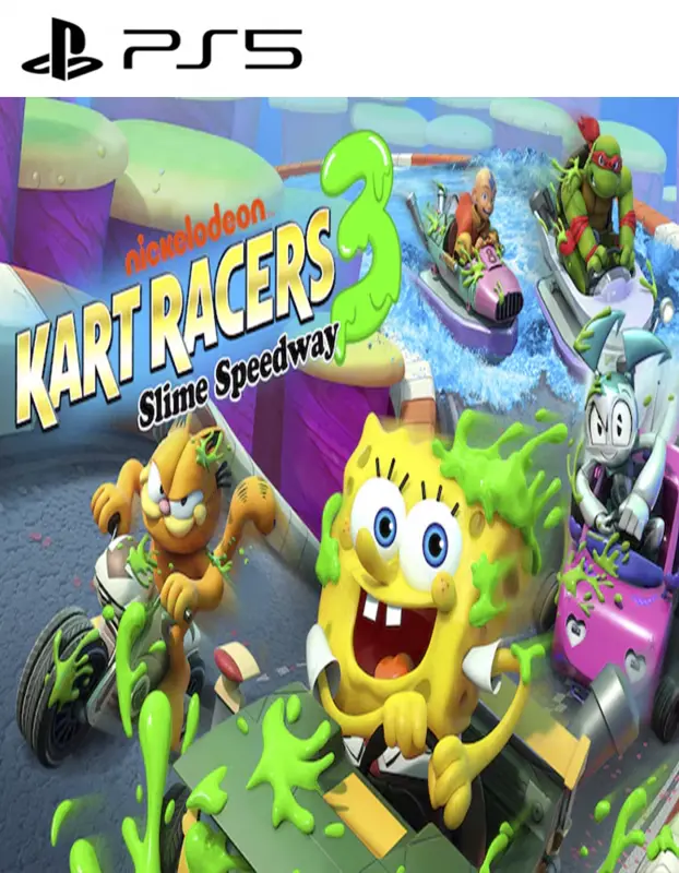 NICKELODEON KART RACERS 3 SLIME SPEEDWAY PS5