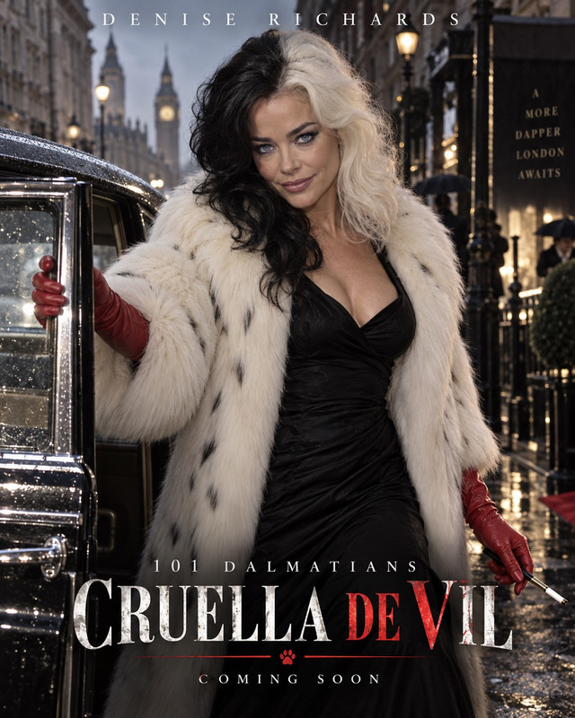 Denise Richards Cruella De Vil