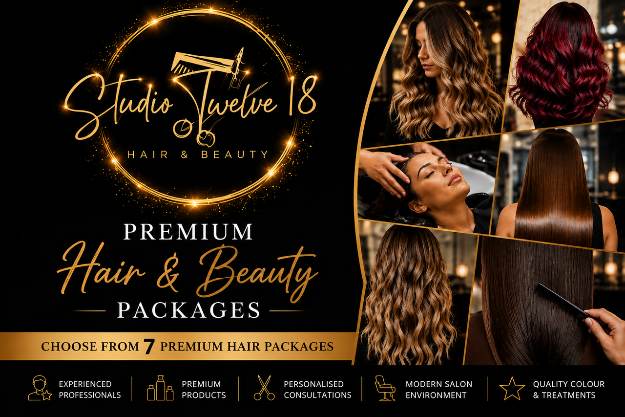 Studio Twelve18 Hair & Beauty – Premium Hair & Beauty Packages