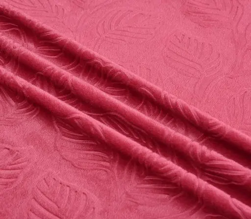 LEAF VELVET CURTAINS SET OF 1 Color 2 (R705)