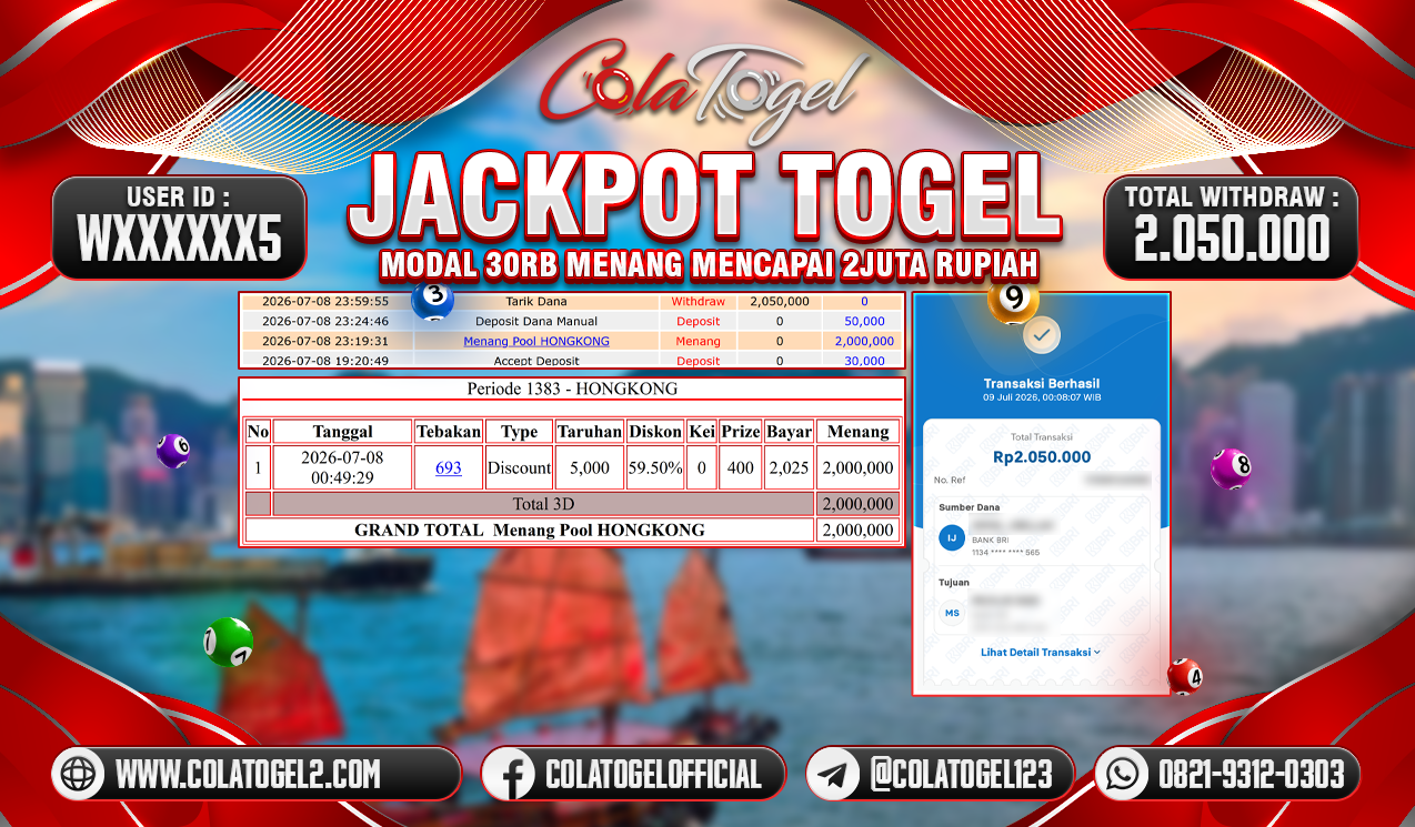 JACKPOT HONGKONG LOTTO!!