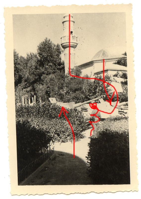 Griechenland Rhodos deutsche Panzer Sturmgeschüt