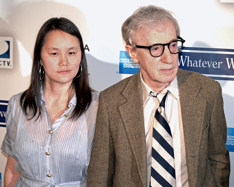 Woody Allen with cool, cute, Wife Soon-Yi Previn 
