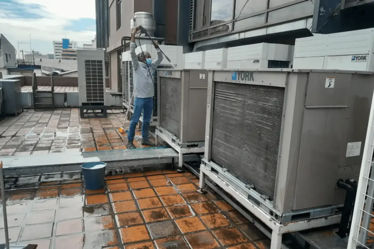 Mantenimiento de aire acondicionado tipo VRF, Split, paquete