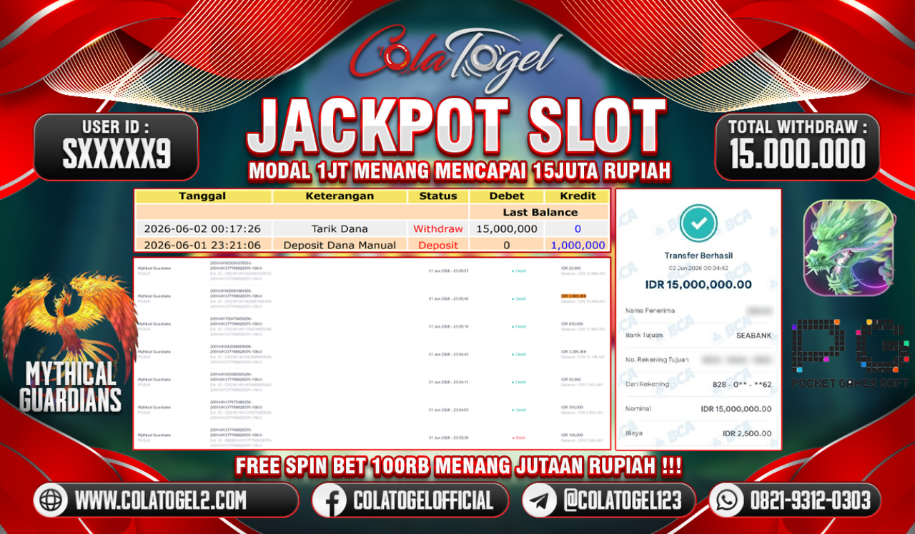 JACKPOT SLOT GACOR!!