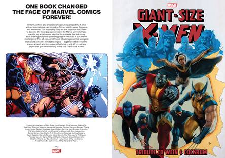 Giant-Size X-Men - Tribute to Wein & Cockrum Gallery Edition (2021)
