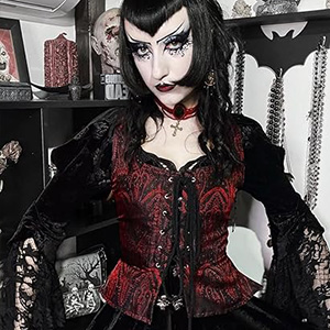 Front Lace Bodice Design