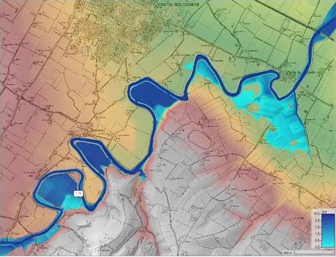 T50 9 ore - Tiranti massimi Tebano - Ponte del Castello