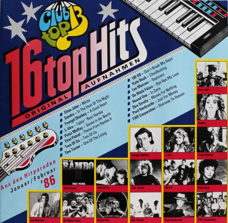 VA - 16 Top Hits (Januar/Februar '86) (1986) [LP, DSD 128]