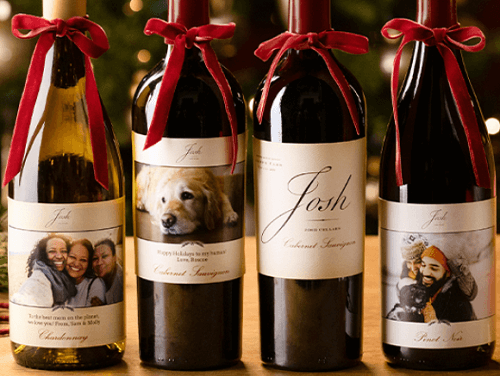 Personalize Wine for Free with Josh Cellars Reserve Custom Labels Personalize Wine for Free with Josh Cellars Reserve Custom Labels