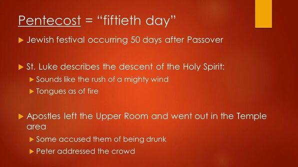 Pentecost-Fifieth