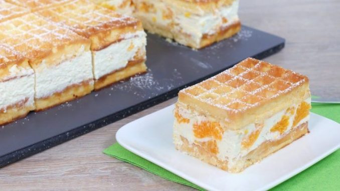 Käse-Sahne Schnitten Rezept