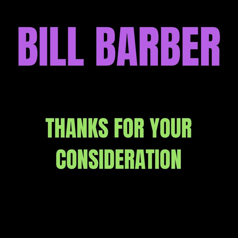 Bill Barber - Thanks for Your Consideration (Album, Poppet Head Records, 2016) FLAC