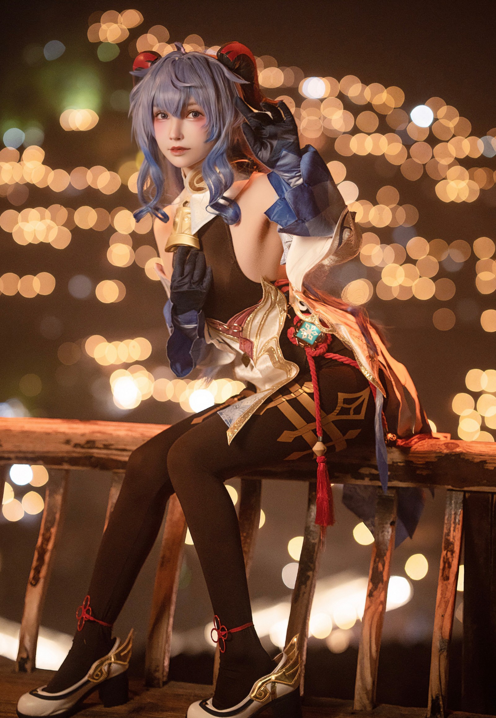 一千只猫薄禾写真 – 原神 甘雨 Cosplay 高清写真套图（16P / 38MB）插图6