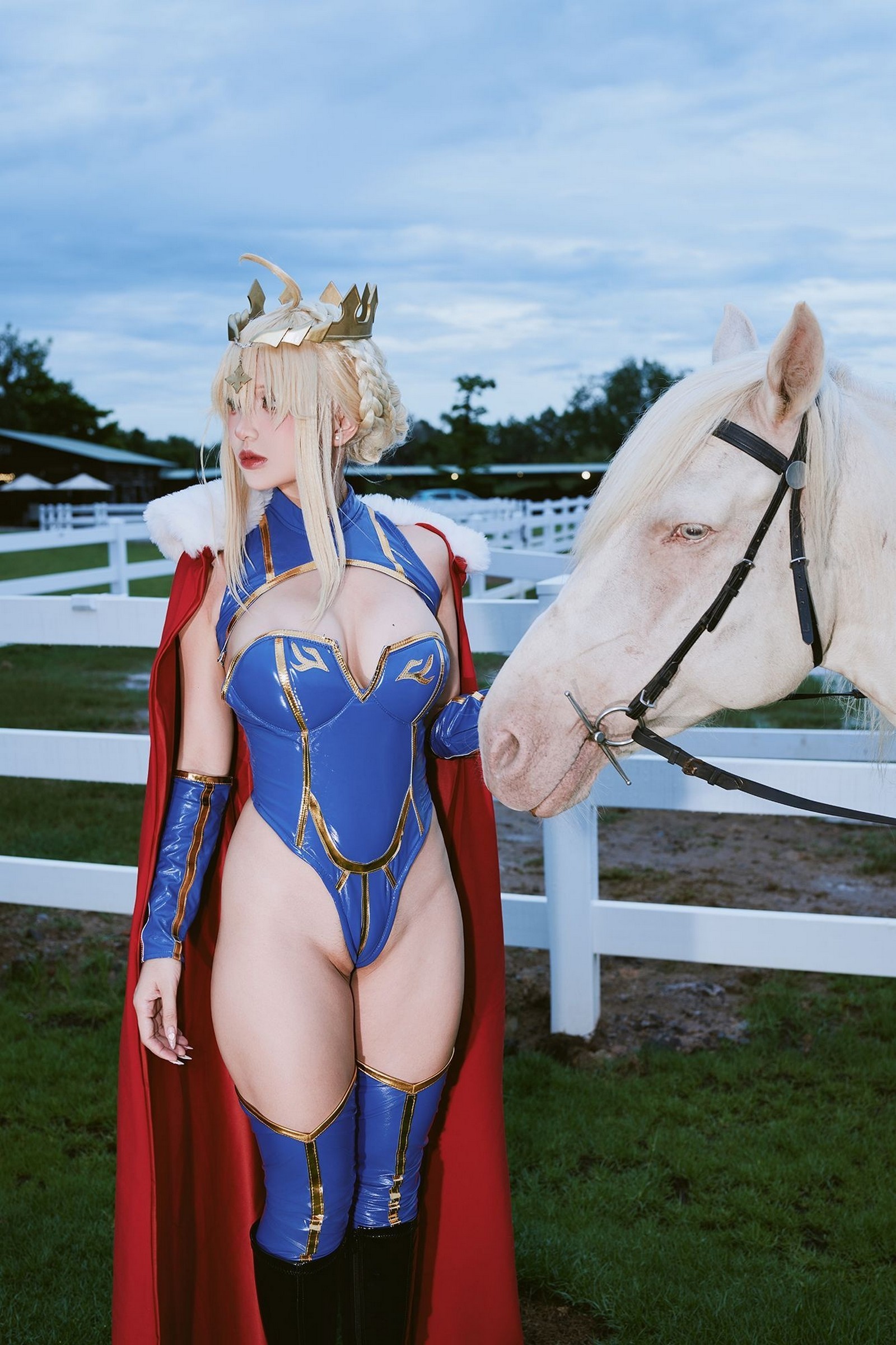 Puy Puy – Artoria Lancer Fate/Grand Order Cosplay 写真+视频（180P+22V-496MB）插图