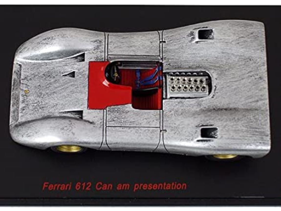 WOW EXTREMELY RARE Ferrari 612 CanAm 1968 Aluminium RL190 1:43 Red