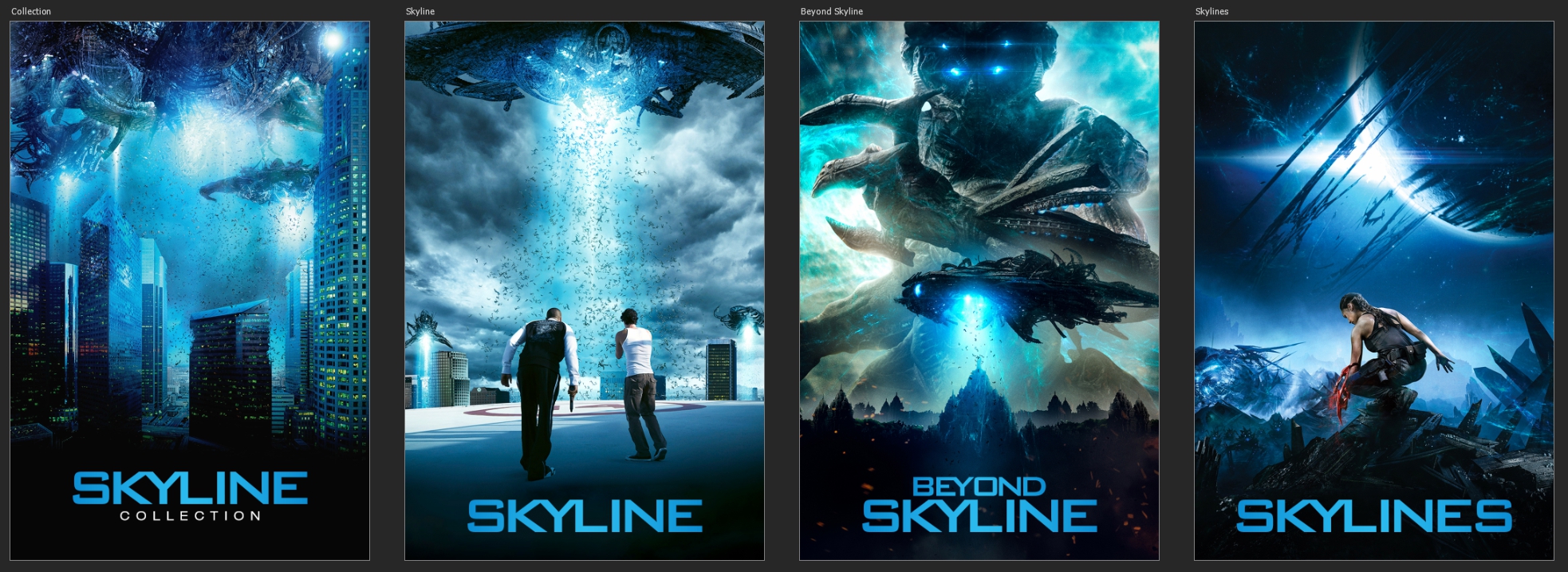 Skyline - Trilogía Completa (2010-2020) [1080p] [x264]