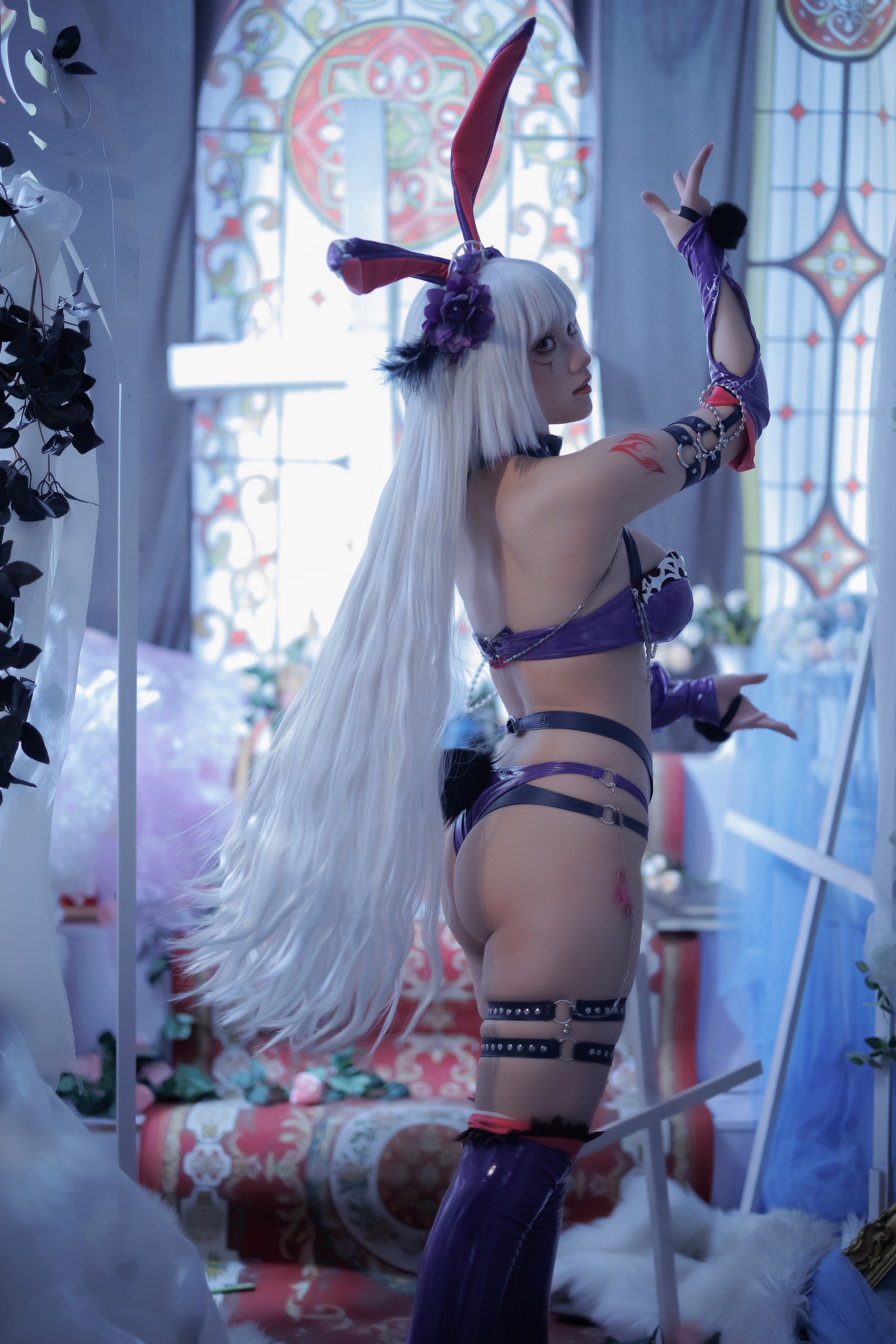 Cien恩恩 黑贞兔女郎泳装 Cosplay 写真合集（30P｜136MB）插图5