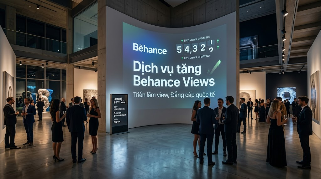 dịch vụ tăng behance views tốt nhất tăng comment