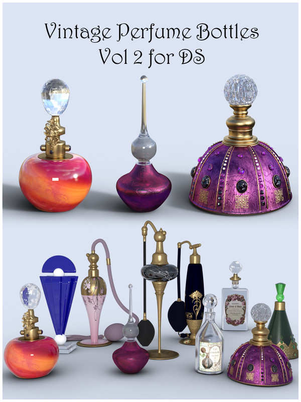 Vintage Perfume Bottles Vol 2 - DS