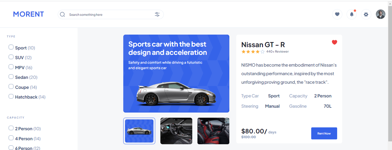 Details page