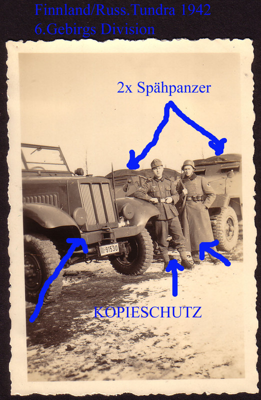 Gebirgsjäger 2xSPZ Zugpanzer,Spähpanzer,Finnland