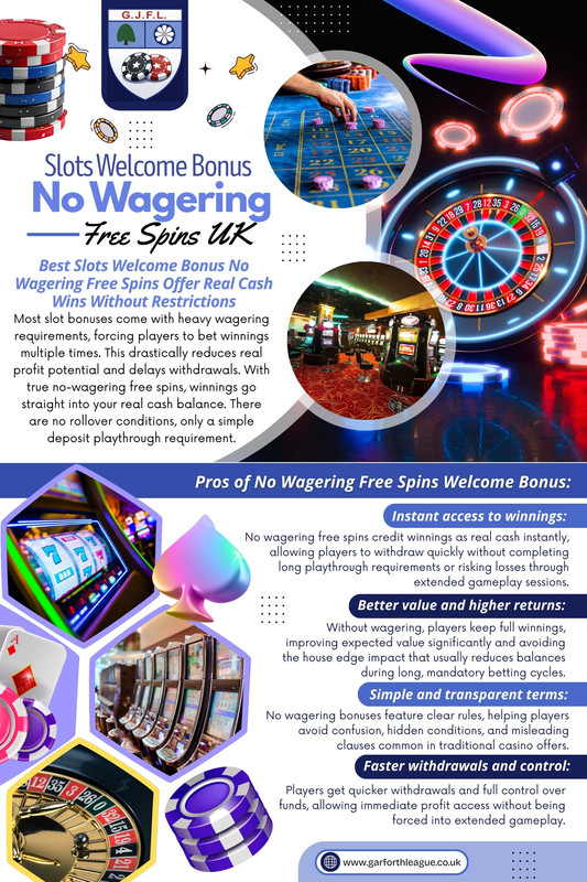 Slots Welcome Bonus No Wagering Free Spins UK