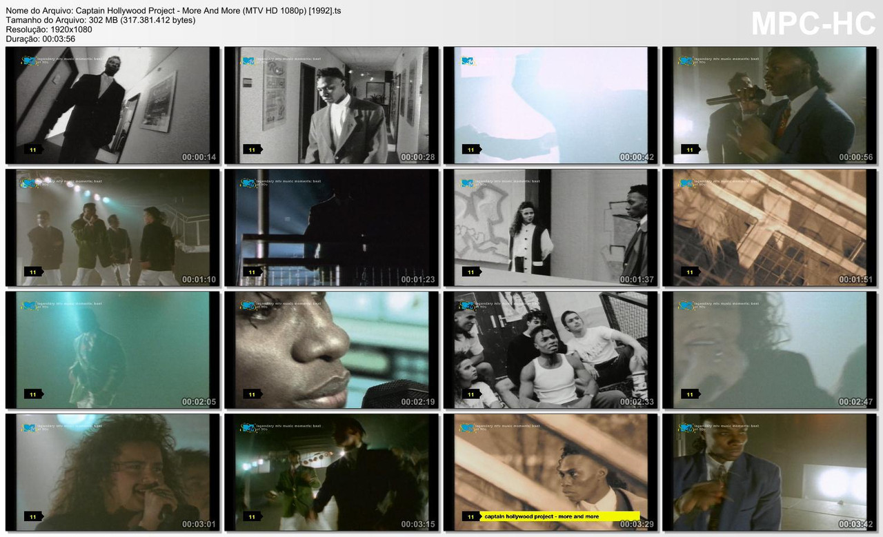 Captain Hollywood Project - More And More (MTV HD 1080p) [1992].ts