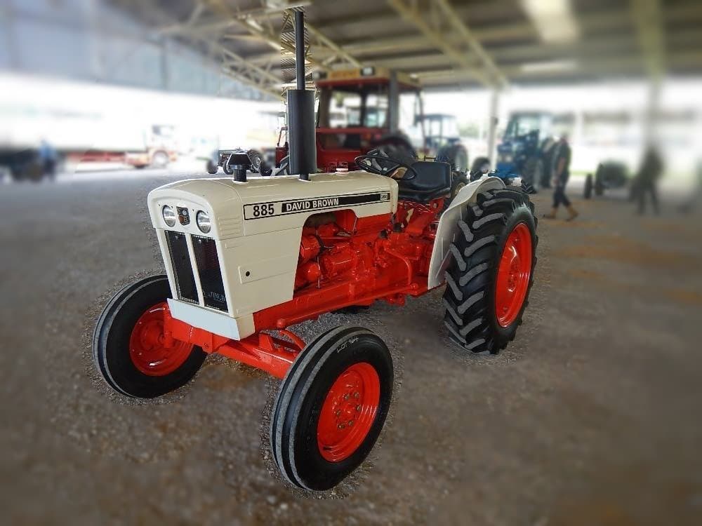 Vintage David Brown 885 tractor photo