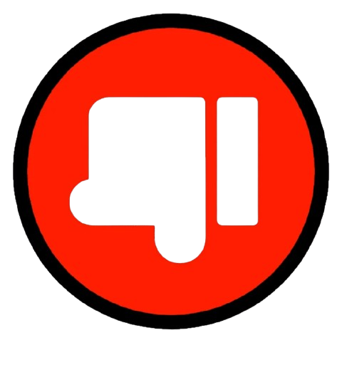Thumbs Down Pin