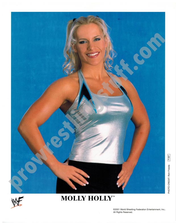 Molly Holly P-687 WWF 8x10 promo photo