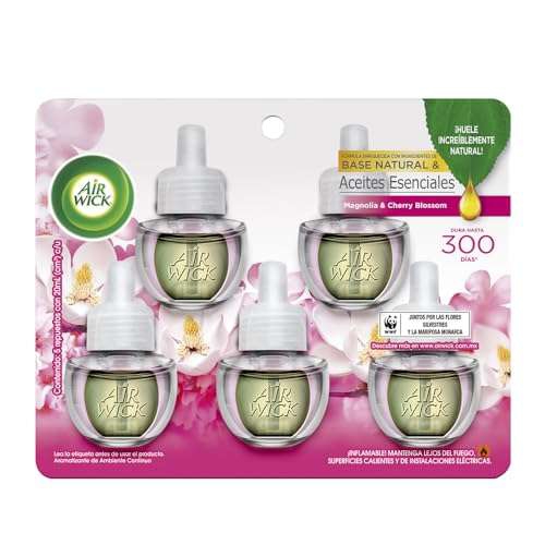 Amazon: Aromatizante aroma magnolia y cherry