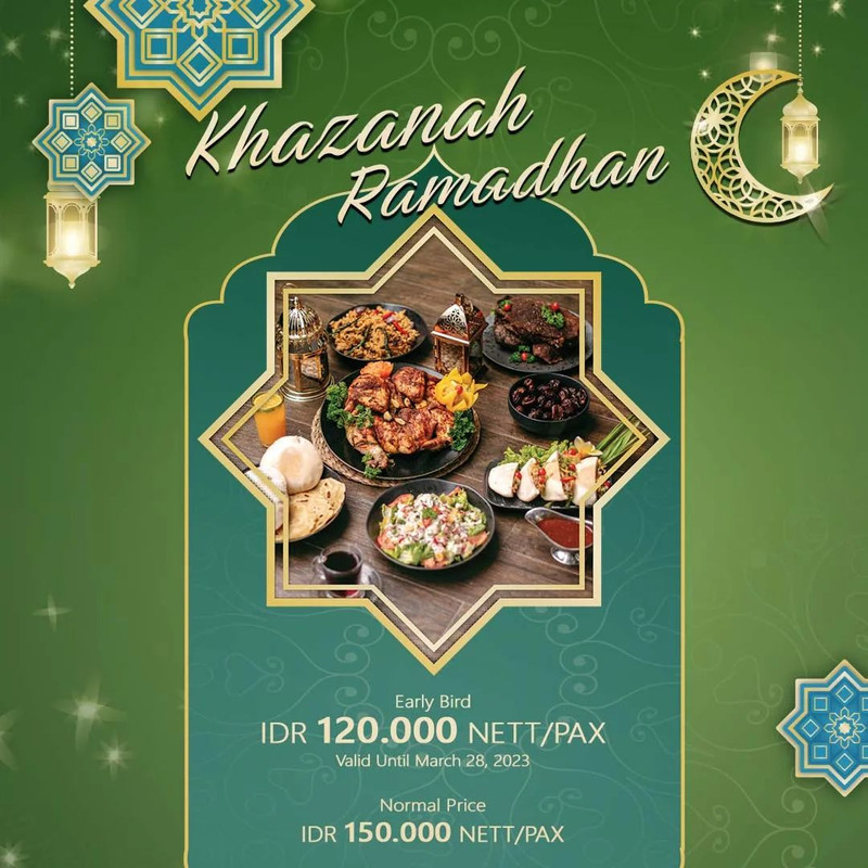 Hotel GranDhika Setiabudi, hotel di Medan yang tawarkan paket bukber all you can eat.
