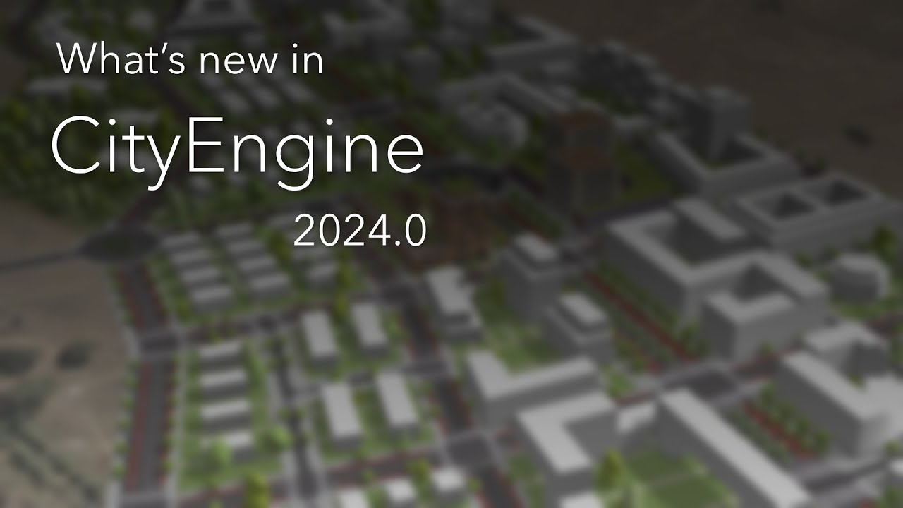 Esri CityEngine 2024.0.10211 x64 full