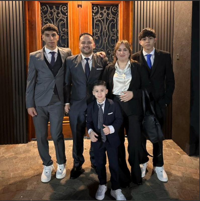 danilo y su familia