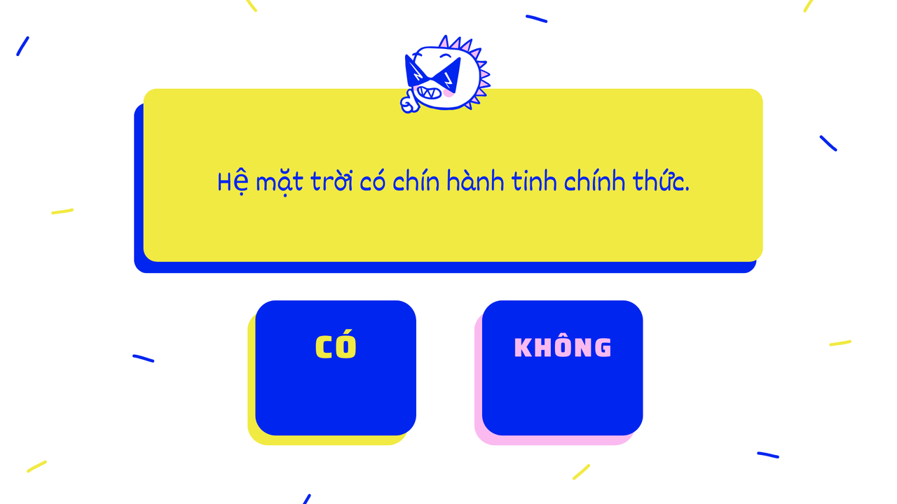 Vàng Xanh dương Hồng Trắng Vui nhộn Trẻ em Ảo Đố vui Bài thuyết trình