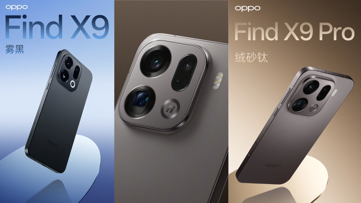 Oppo Find X9 y X9 Pro, avance completo antes del lanzamiento oficial