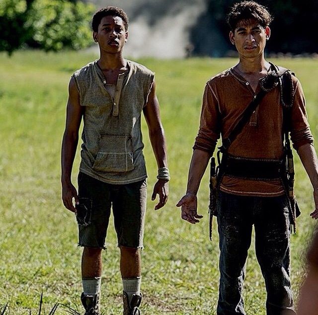 Jacob in the movie The Maze Runner