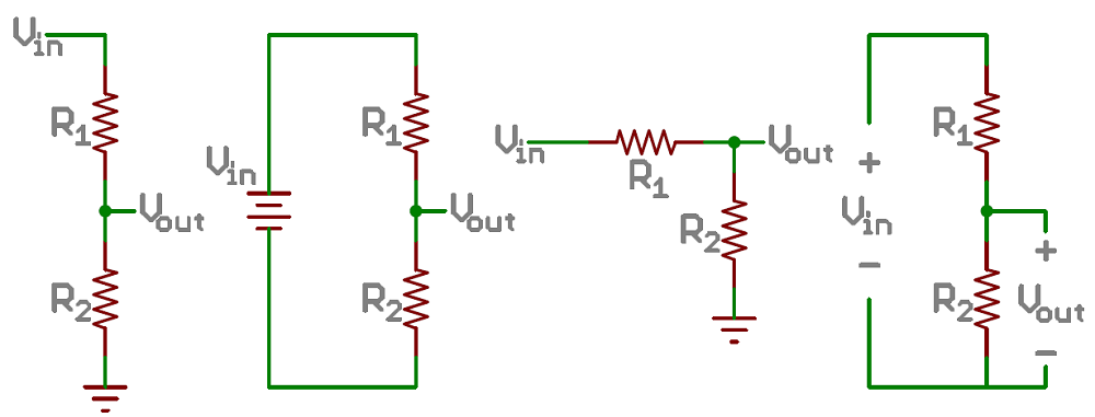 circuito divisor tensao