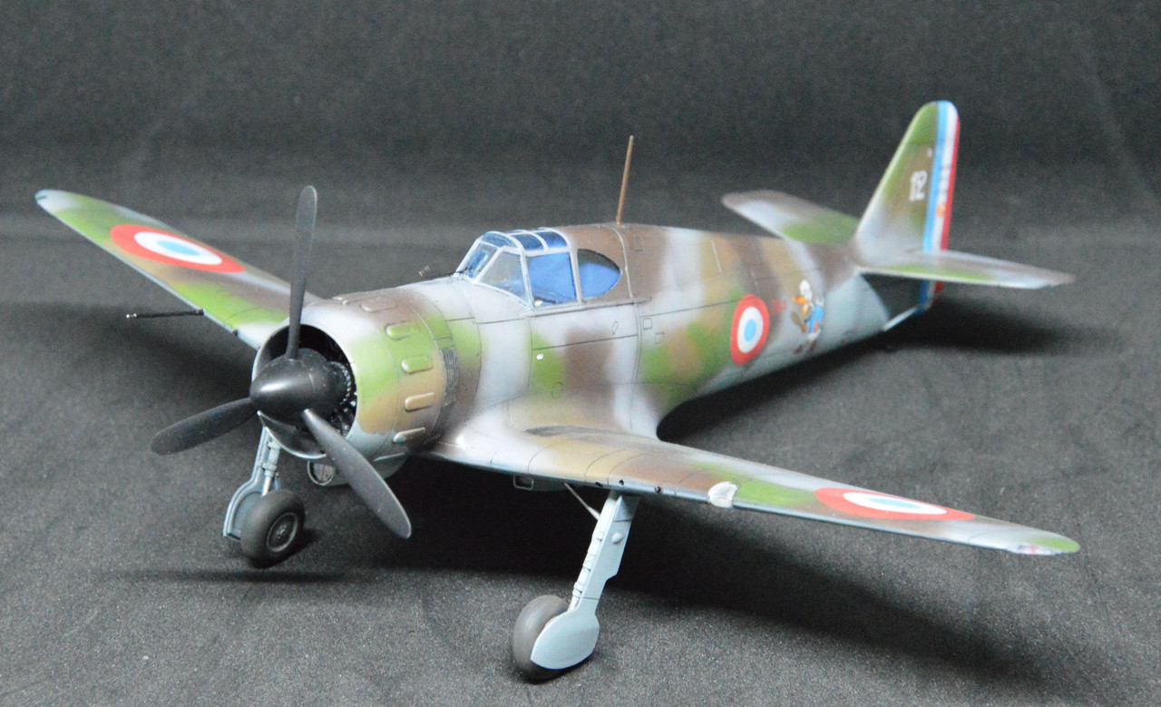 クラシック エアフレーム 戦闘機 MARCEL BLOCH MB-155（Marcel