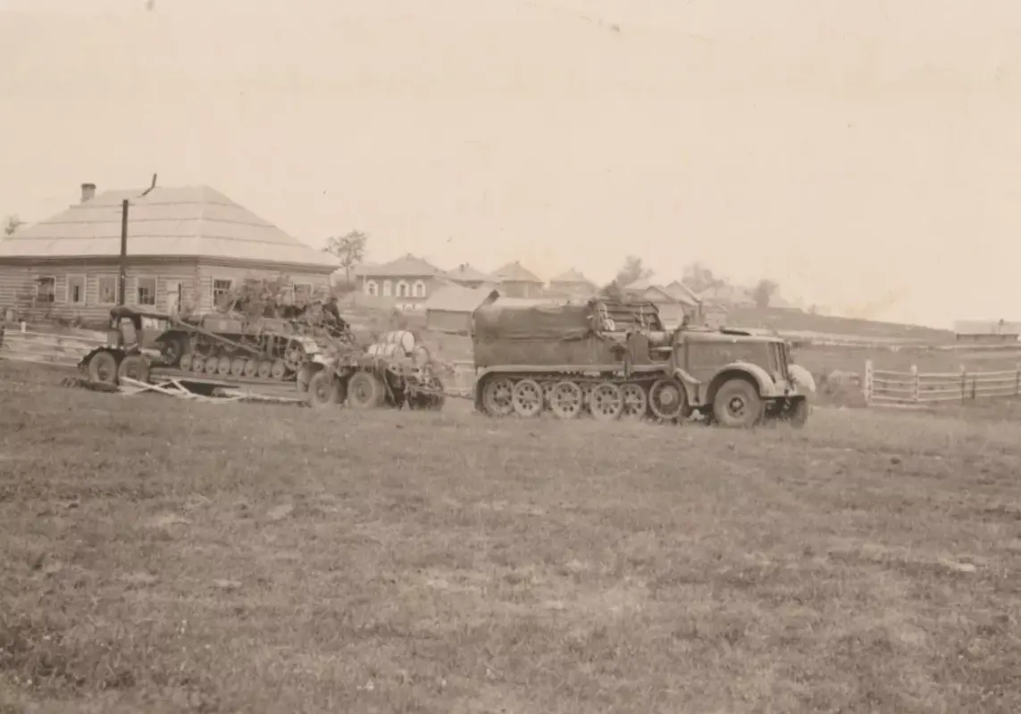 #39 Wehrmacht Sd.Kfz. 9 Famo mit Pz. IV-D auf Sonderanhänger nach Feldbergung