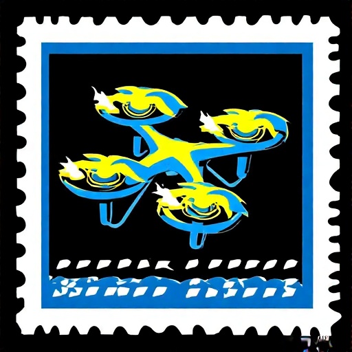 Postal-stamp-style-art-of-a-fl-63
