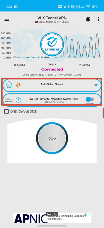 Omantel Non Stop Twitter Pack Screenshot