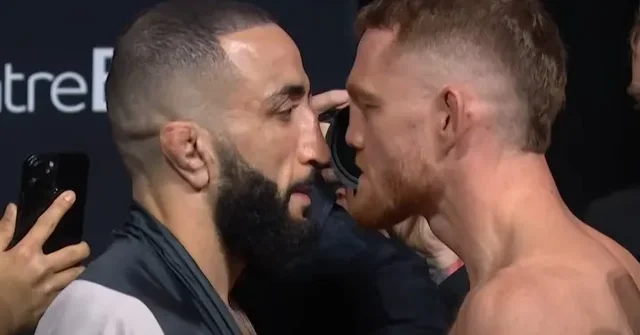 Бойците от UFC 315 очи в очи преди битките