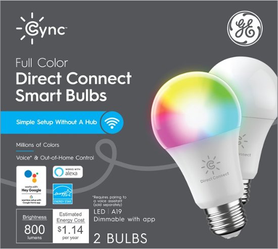 Snag 2 GE Cync Smart Color Changing Bulbs for Just .93 at Best Buy Today Snag 2 GE Cync Smart Color Changing Bulbs for Just .93 at Best Buy Today