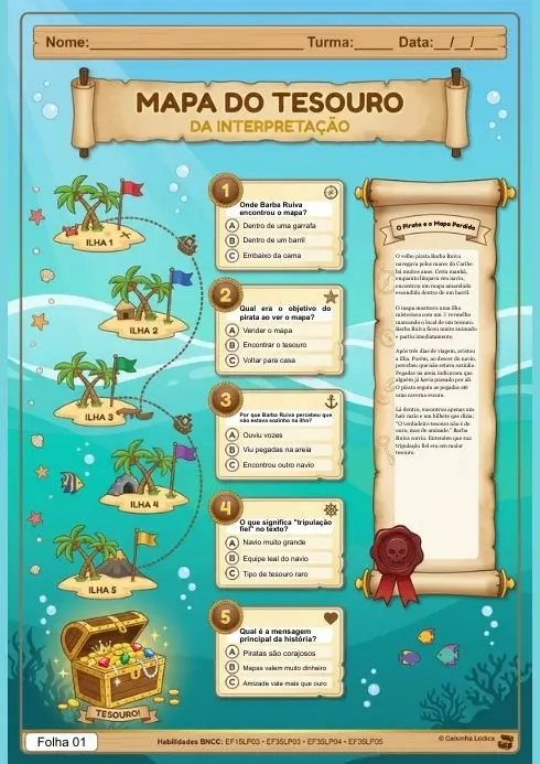 Mapa do Tesouro da Interpretação - Página 2