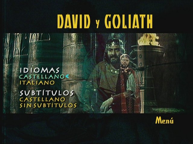 2 - David y Goliat [DVD5 Full] [Pal] [Cast/Ita] [Sub:Cast] [Aventuras] [1960]