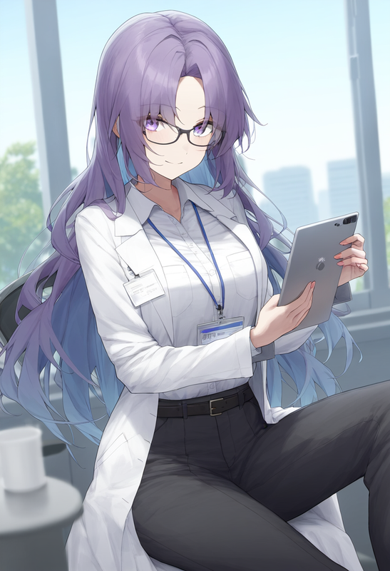 1girl, asakura rikako, touhou, official art, depth of field, alternate costume,  s-3185344745